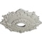 Ekena Millwork Riley Ceiling Medallion (Fits Canopies up to 4 5/8"), 18"OD x 3 1/2"ID x 1 1/2"P, Pot of Cream CM18RLPCF - alternate 3